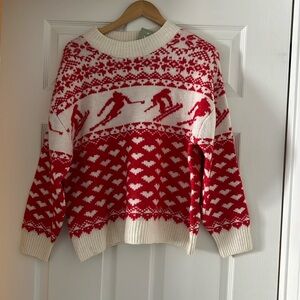 H&M patterned ski sweater